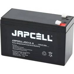 Japcell AGM-batteri 12V JCC12-8, 8, [Leveranstid: 1-2 vardagar]